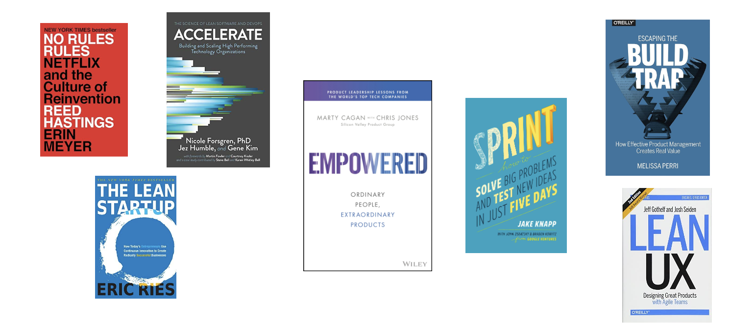 Examples of books describing how the best product companies work